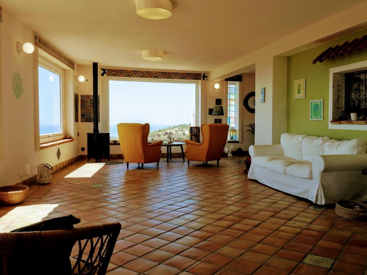 שאקה Villa Immersa In Oliveto Vista Mare מראה חיצוני תמונה