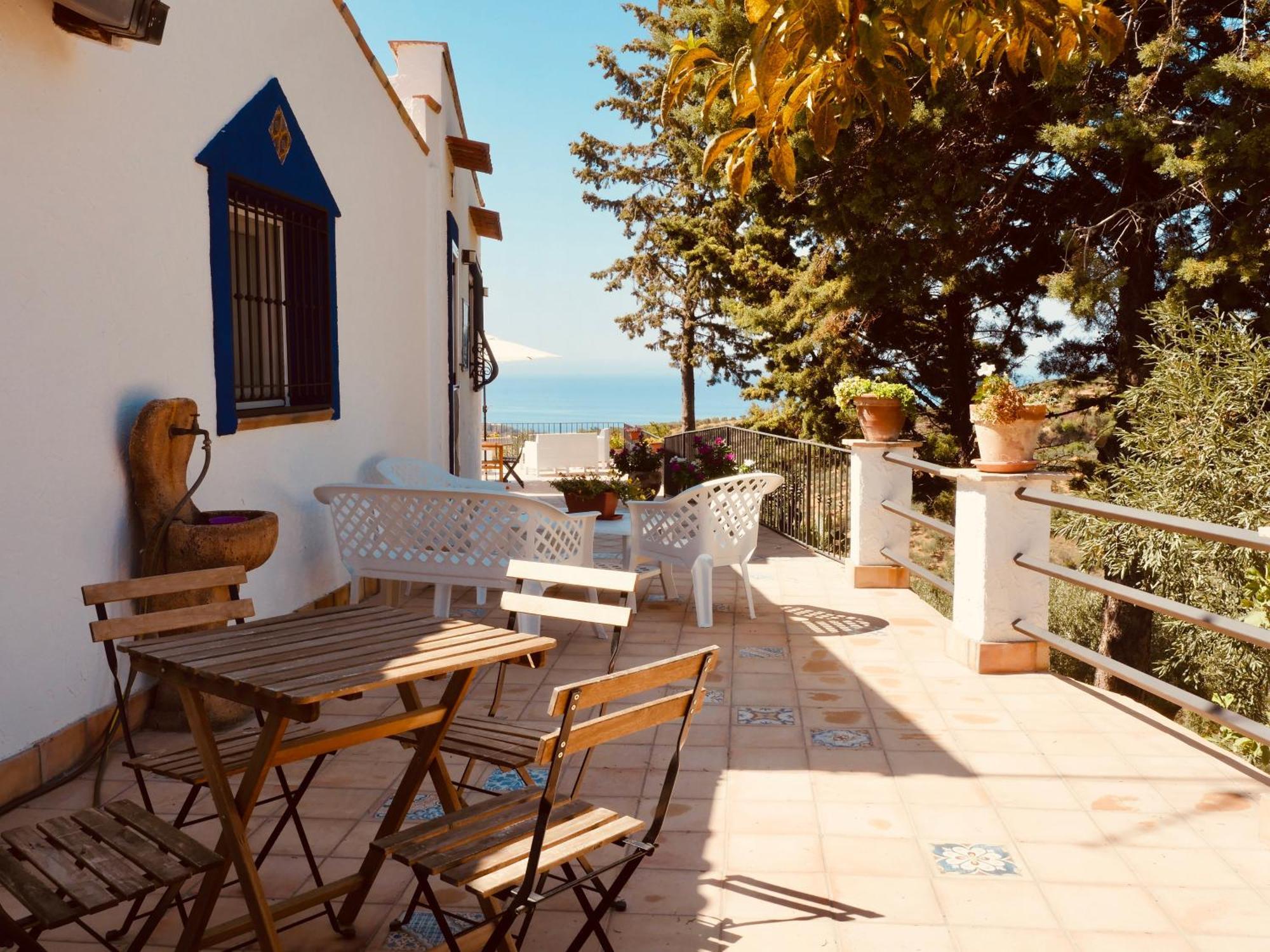 שאקה Villa Immersa In Oliveto Vista Mare מראה חיצוני תמונה