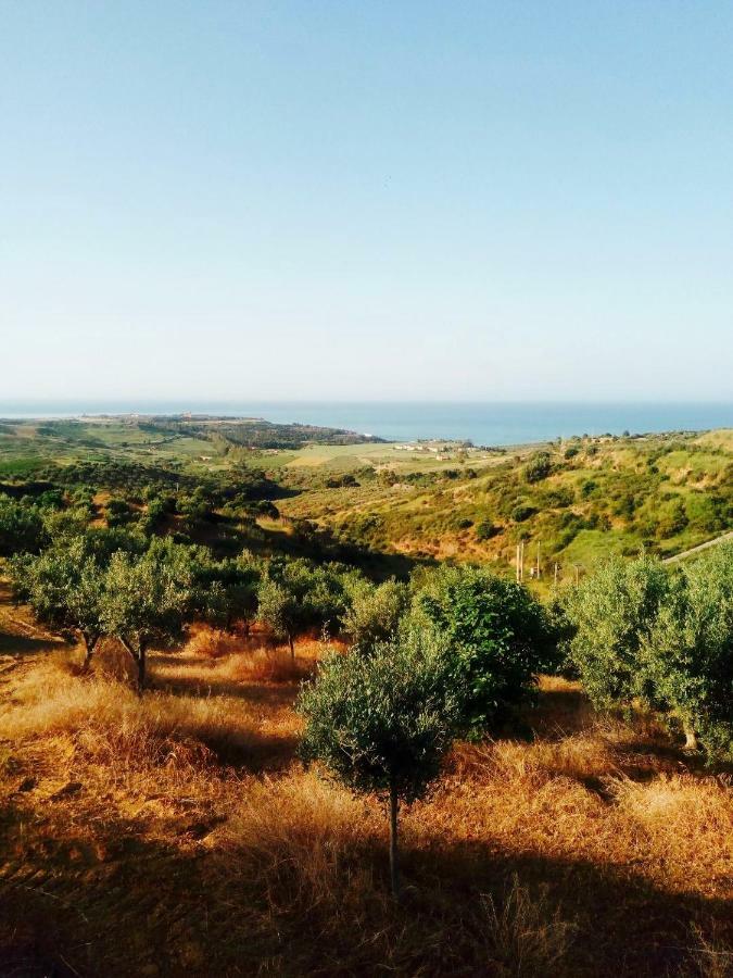 שאקה Villa Immersa In Oliveto Vista Mare מראה חיצוני תמונה