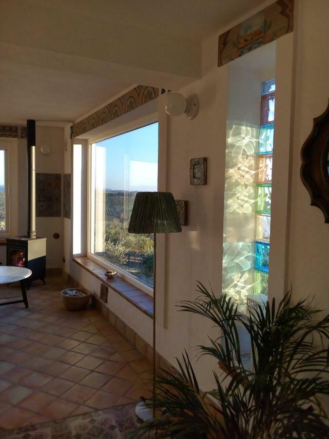 שאקה Villa Immersa In Oliveto Vista Mare מראה חיצוני תמונה