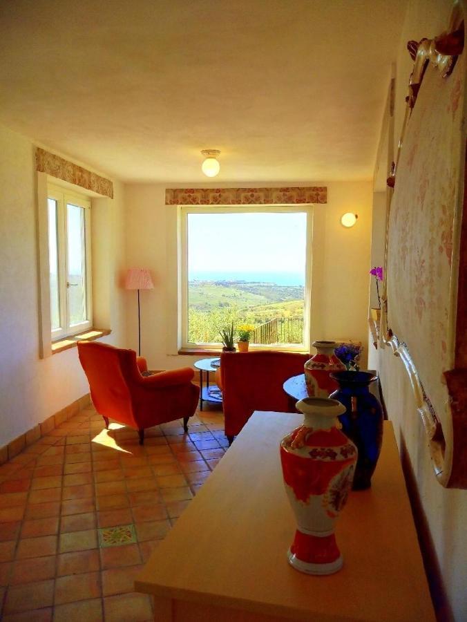 שאקה Villa Immersa In Oliveto Vista Mare מראה חיצוני תמונה